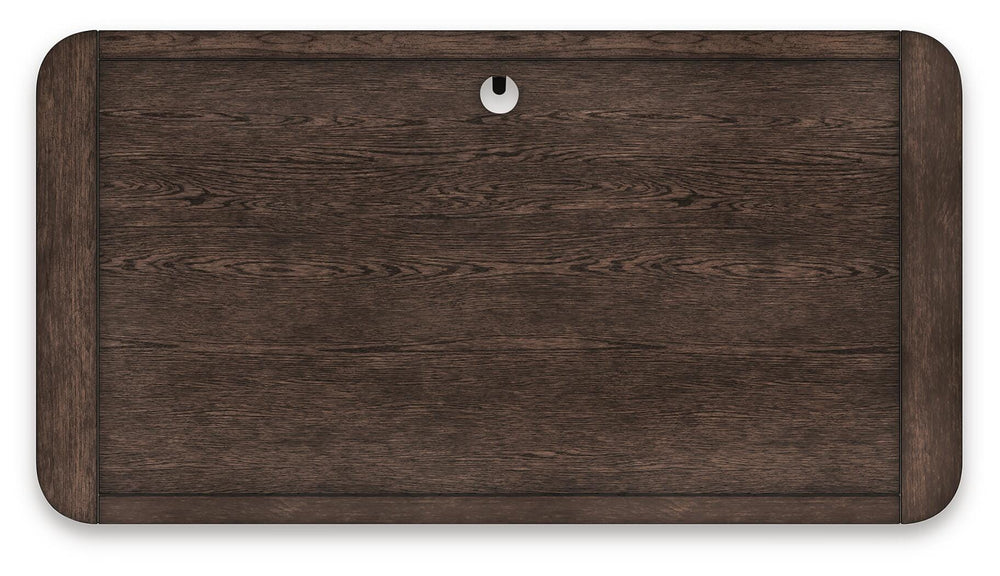 Breckington 56" Home Office Desk - Dark Brown (9)