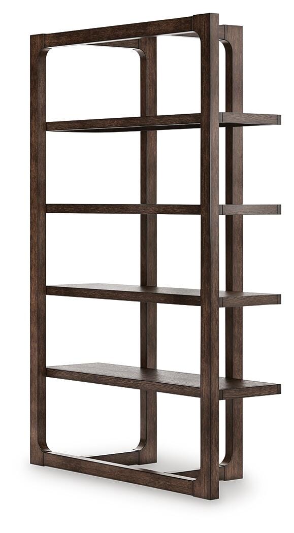 Breckington 76" Bookcase - Dark Brown (4)