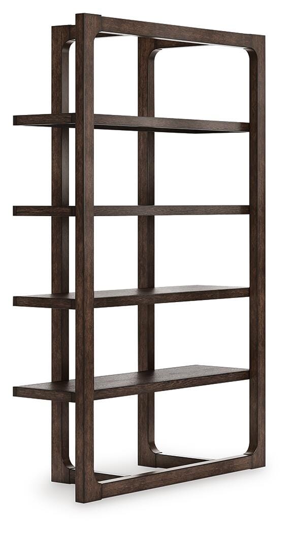 Breckington 76" Bookcase - Dark Brown (1)