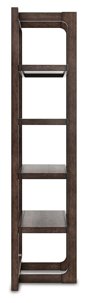 Breckington 76" Bookcase - Dark Brown (7)
