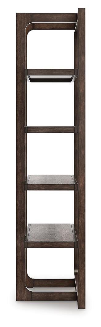 Breckington 76" Bookcase - Dark Brown (5)