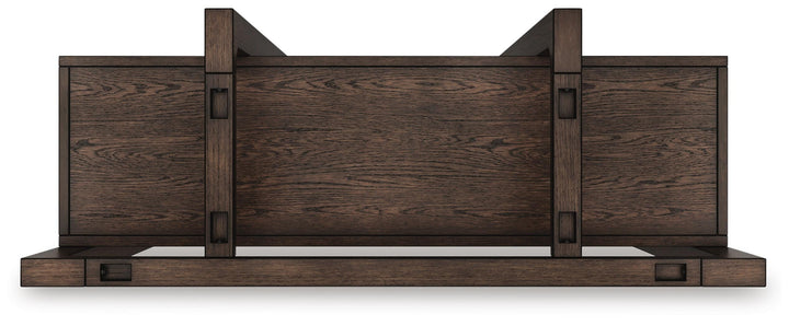 Breckington 76" Bookcase - Dark Brown (8)