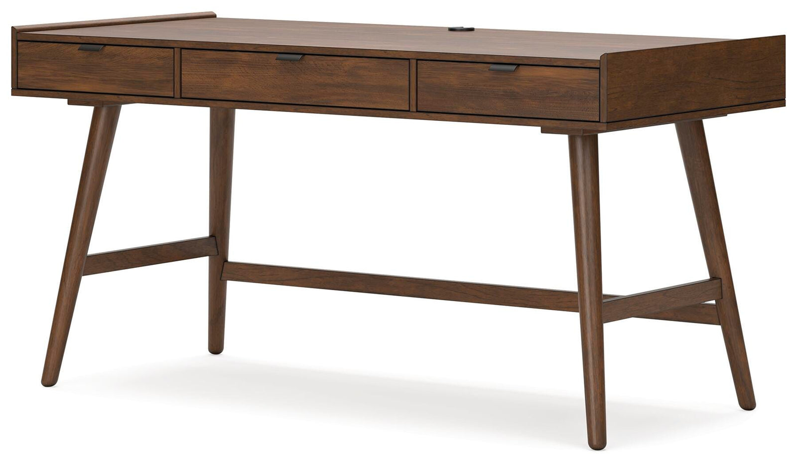 Lyncott 60" Home Office Desk - Dark Brown (1)