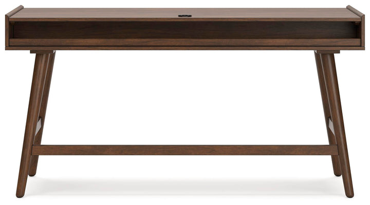 Lyncott 60" Home Office Desk - Dark Brown (5)