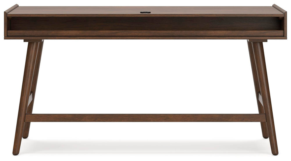 Lyncott 60" Home Office Desk - Dark Brown (5)