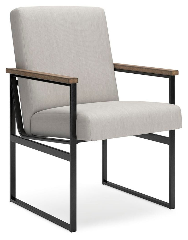 Montia Home Office Desk Chair - Light Brown (1)