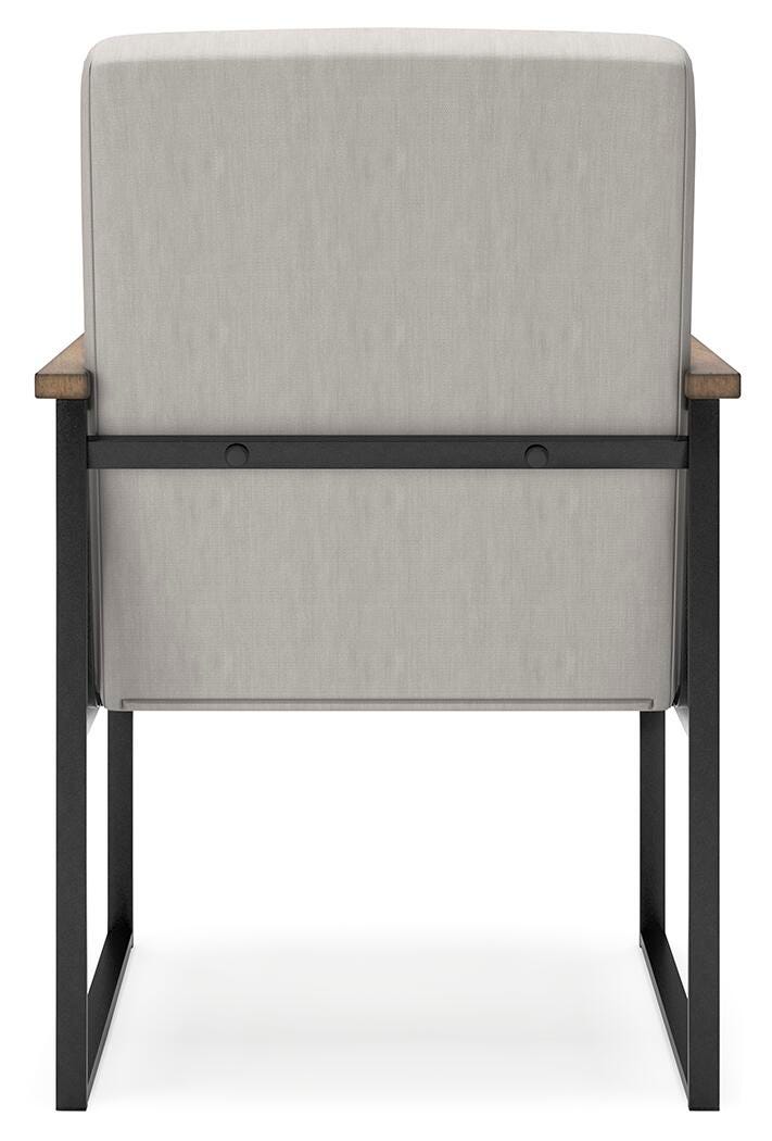 Montia Home Office Desk Chair - Light Brown (6)