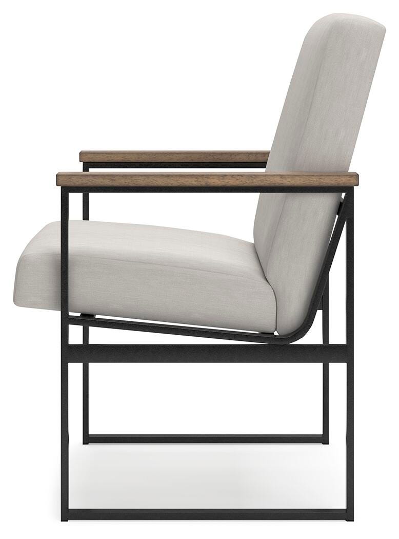 Montia Home Office Desk Chair - Light Brown (7)