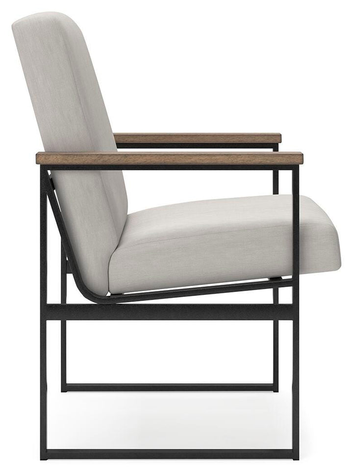 Montia Home Office Desk Chair - Light Brown (8)