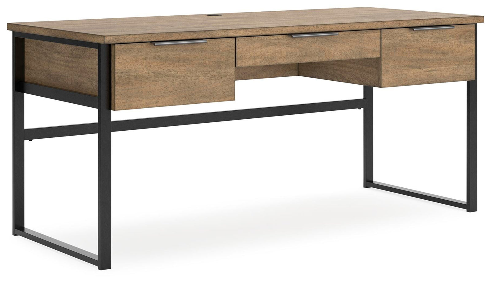 Montia 67" Home Office Desk - Light Brown (1)