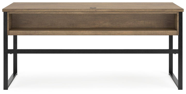 Montia 67" Home Office Desk - Light Brown (6)