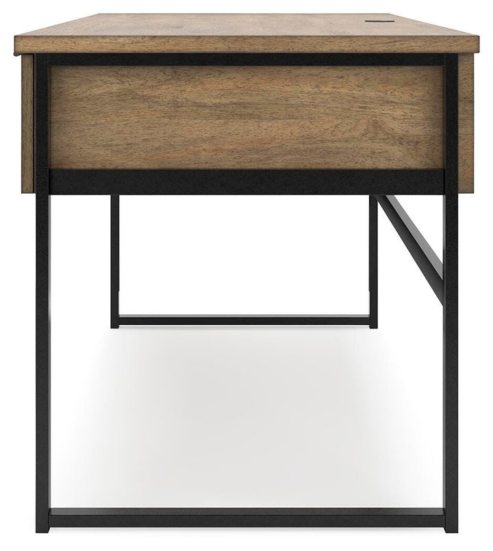 Montia 67" Home Office Desk - Light Brown (7)