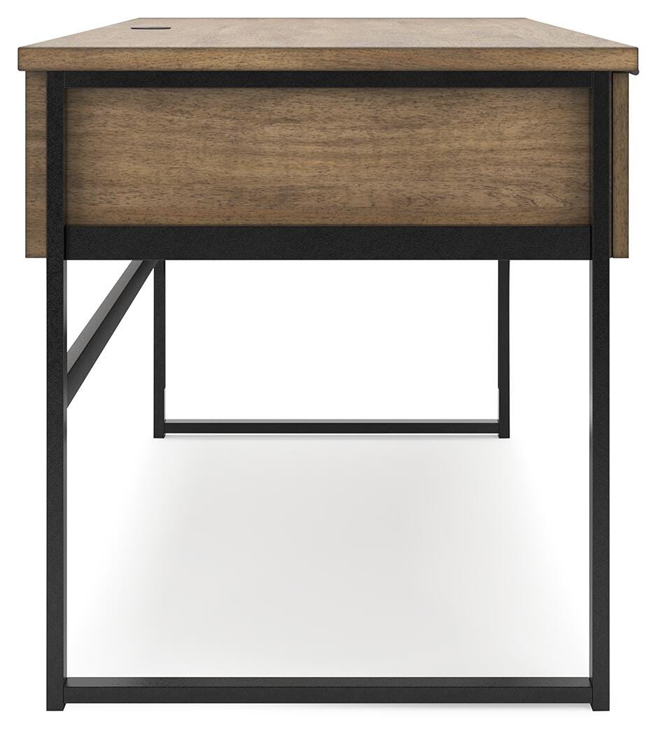 Montia 67" Home Office Desk - Light Brown (8)