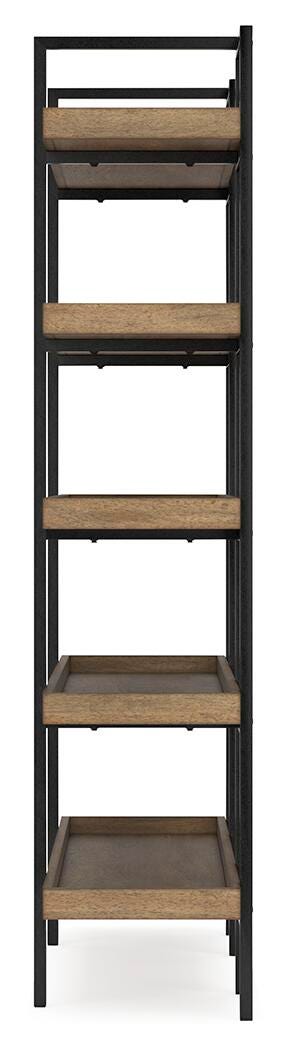 Montia 76" Bookcase - Light Brown (6)
