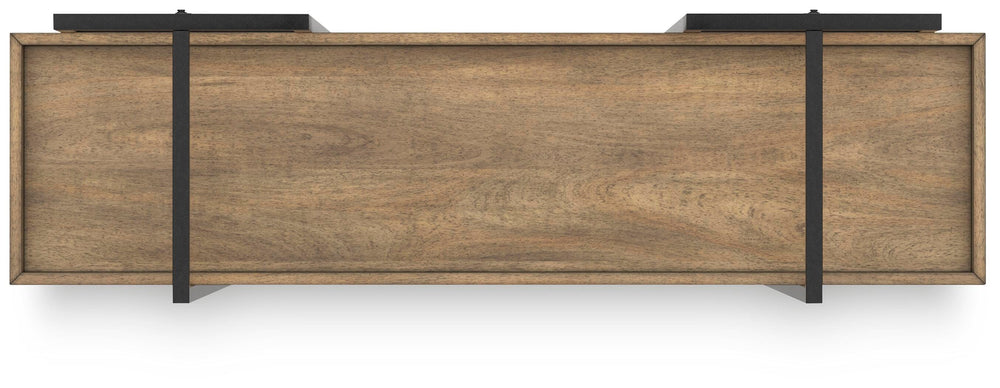 Montia 76" Bookcase - Light Brown (8)
