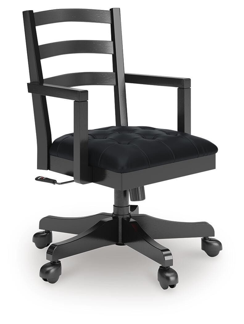Wildenauer Home Office Desk Chair - Black (1)