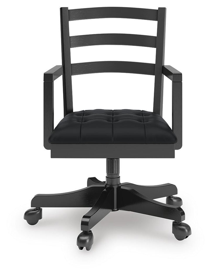 Wildenauer Home Office Desk Chair - Black (3)