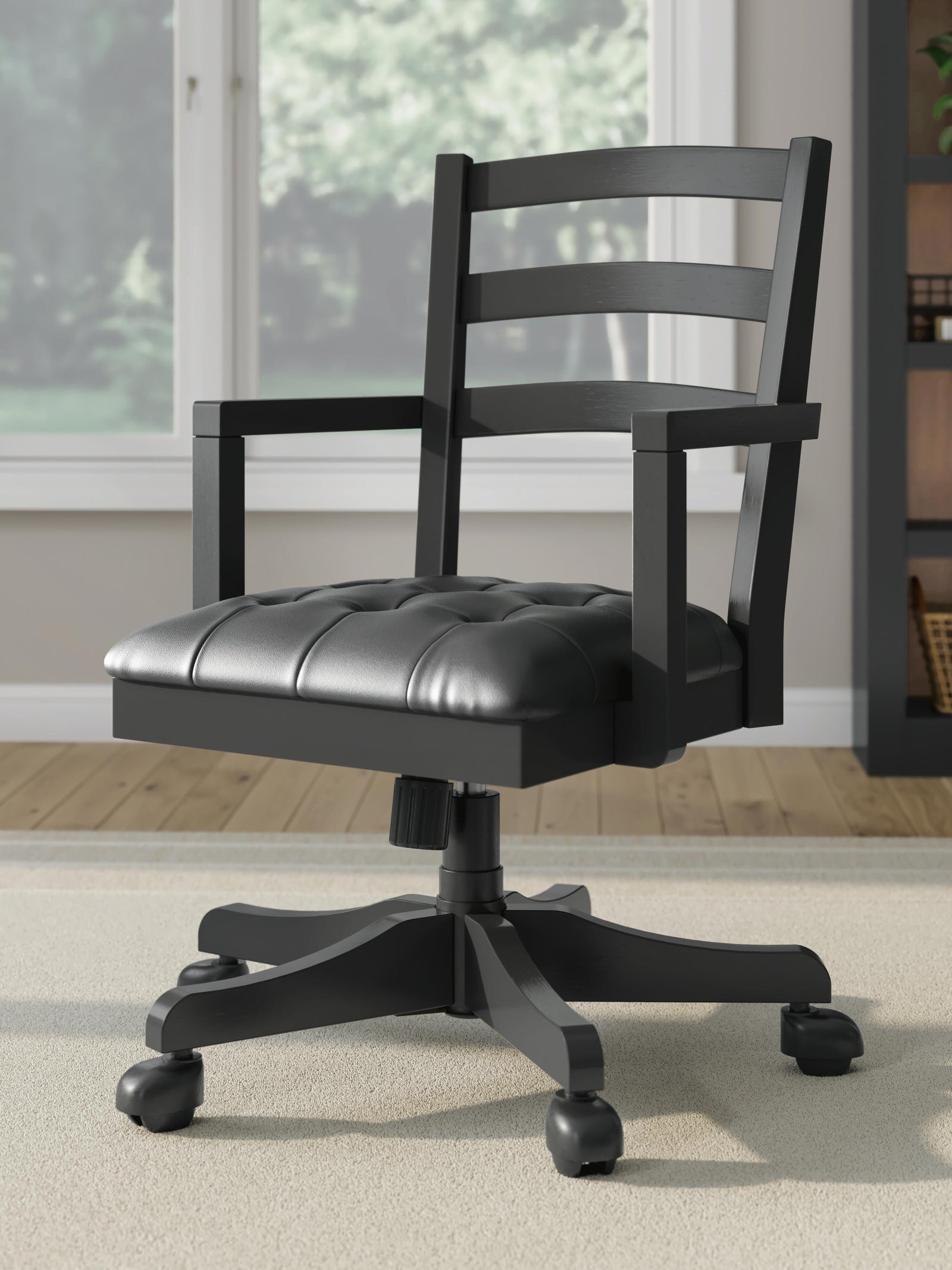 Wildenauer Home Office Desk Chair - Black (2)
