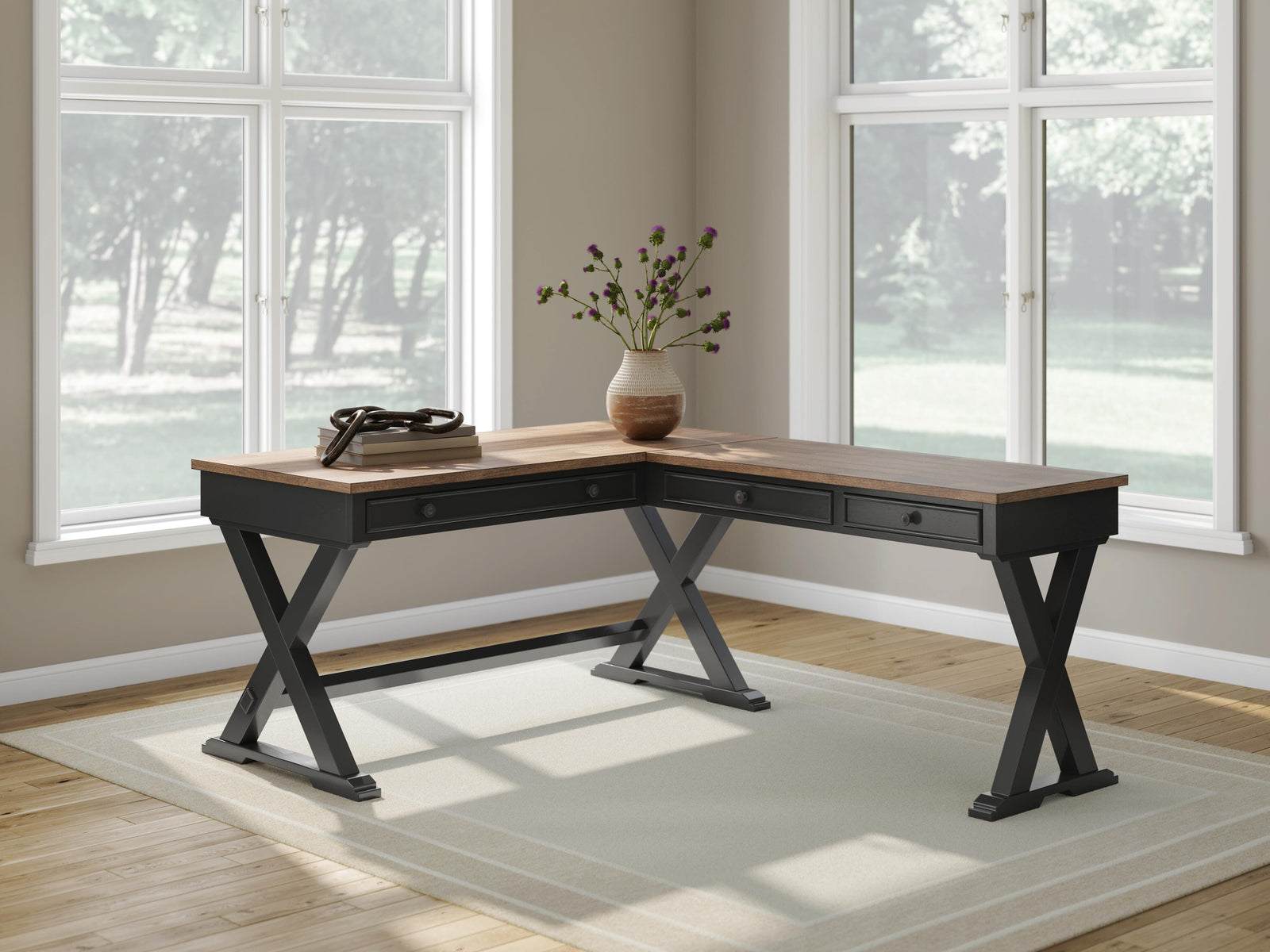Wildenauer Home Office Desk - Black (2)