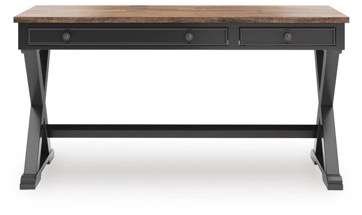 Wildenauer 60" Home Office Desk - Black (3)