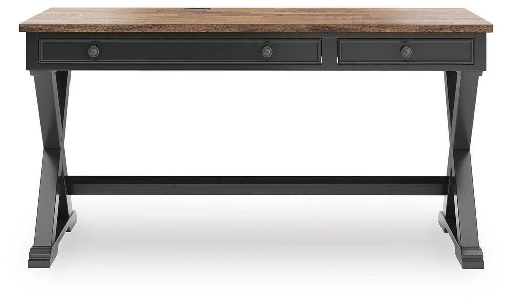 Wildenauer 60" Home Office Desk - Black (3)