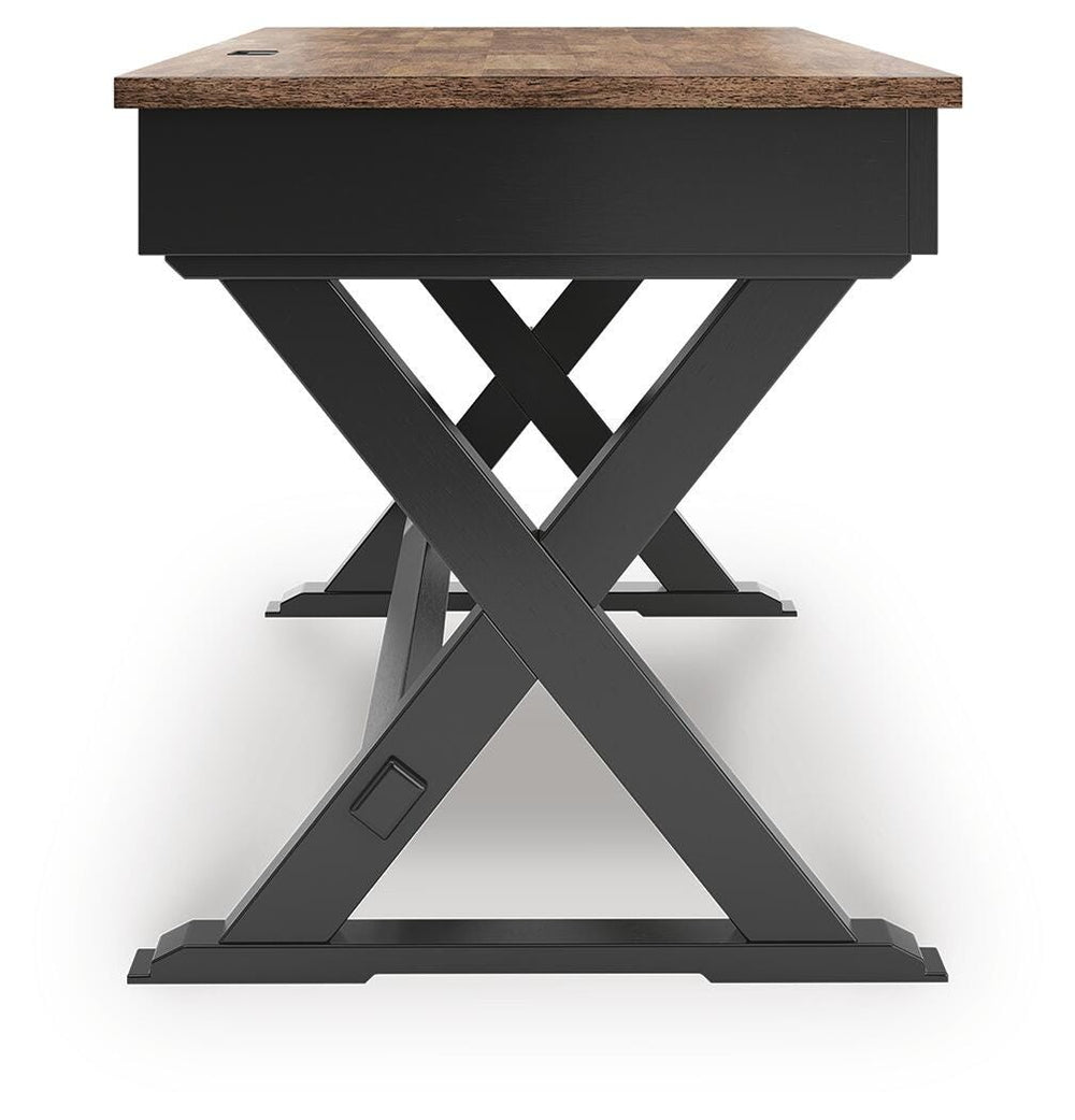 Wildenauer 60" Home Office Desk - Black (4)