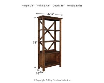 Baldridge 75" Bookcase