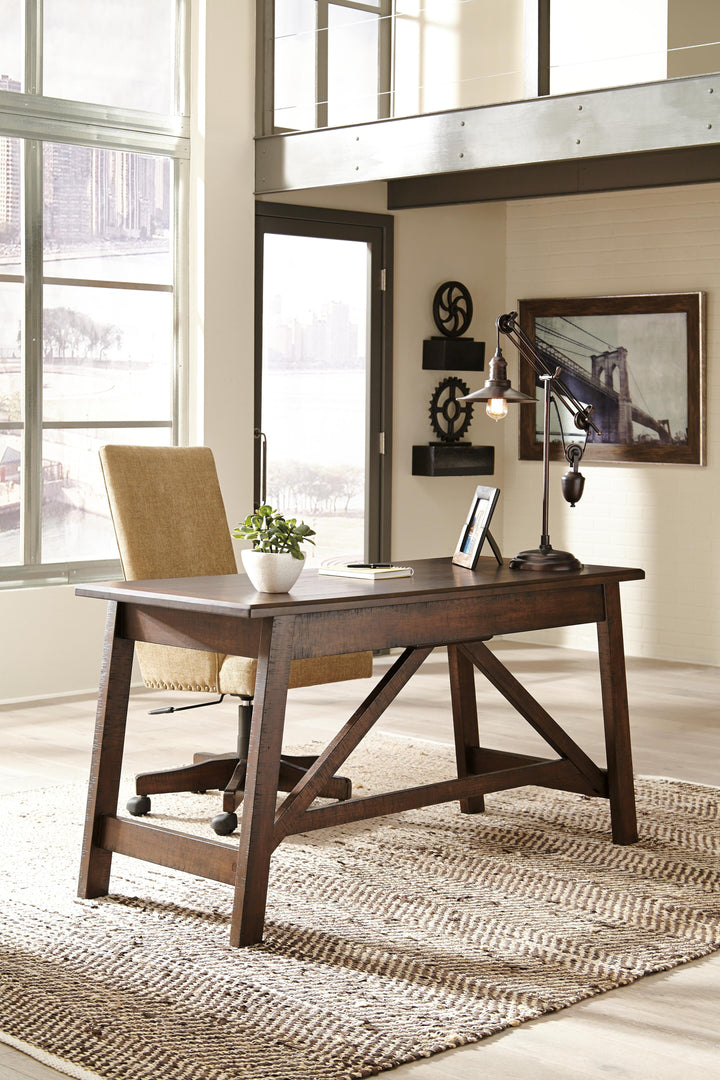 Baldridge Home Office Desk - Dark Brown (11)