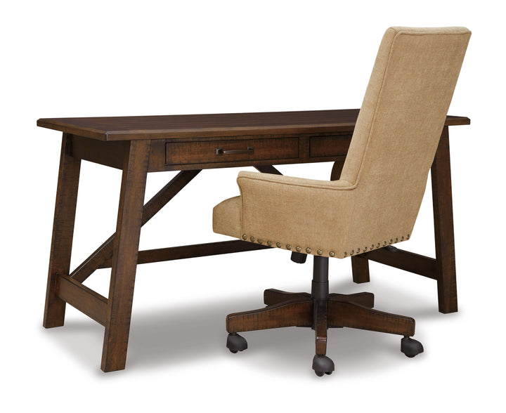 Baldridge Home Office Desk - Dark Brown (12)