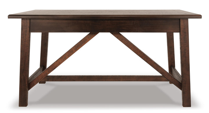 Baldridge Home Office Desk - Dark Brown (5)