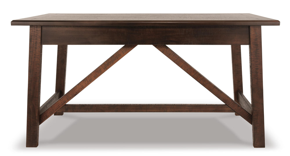 Baldridge Home Office Desk - Dark Brown (5)