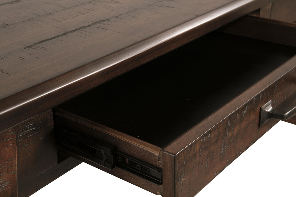 Baldridge Home Office Desk - Dark Brown (6)