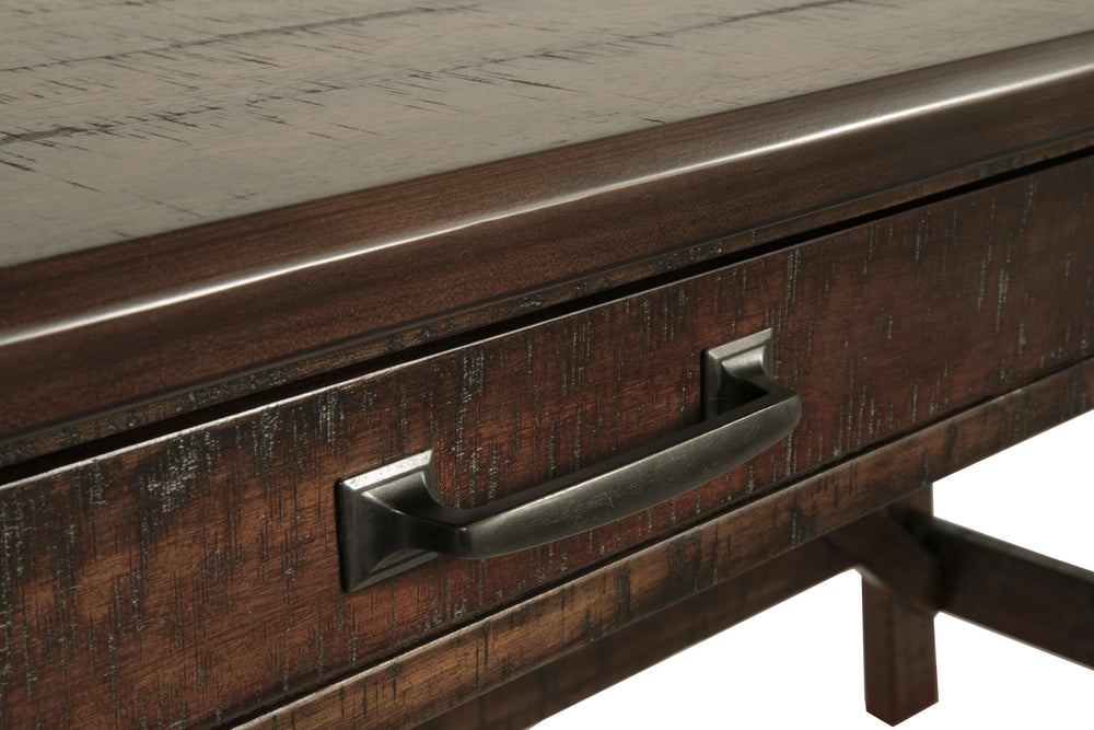 Baldridge Home Office Desk - Dark Brown (8)