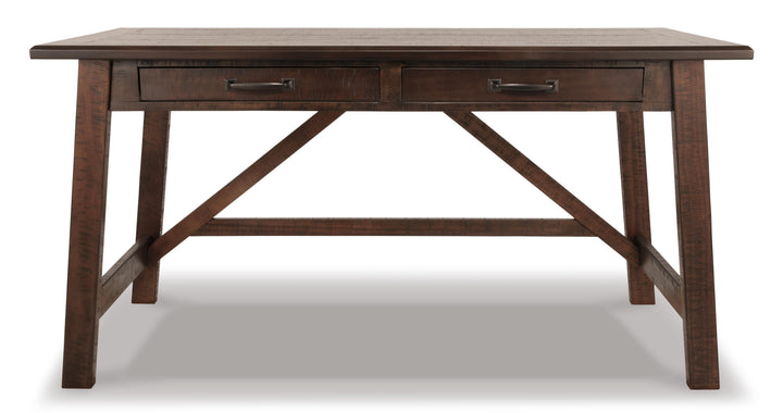 Baldridge Home Office Desk - Dark Brown (7)