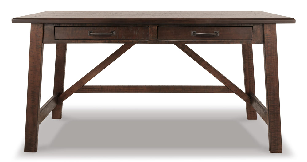 Baldridge Home Office Desk - Dark Brown (7)