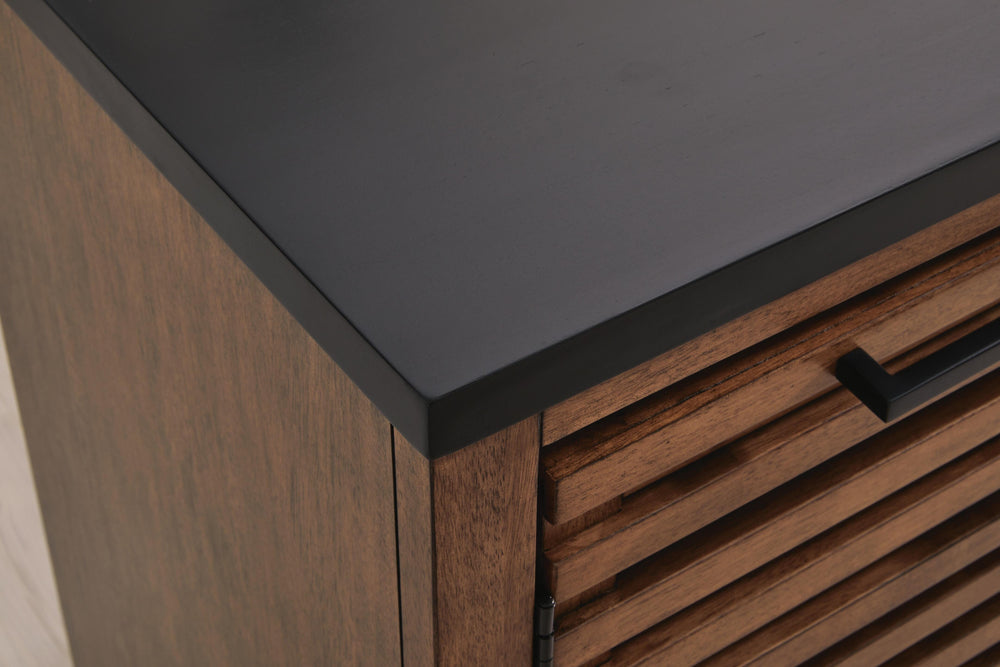 Kallari Credenza - Dark Brown (10)