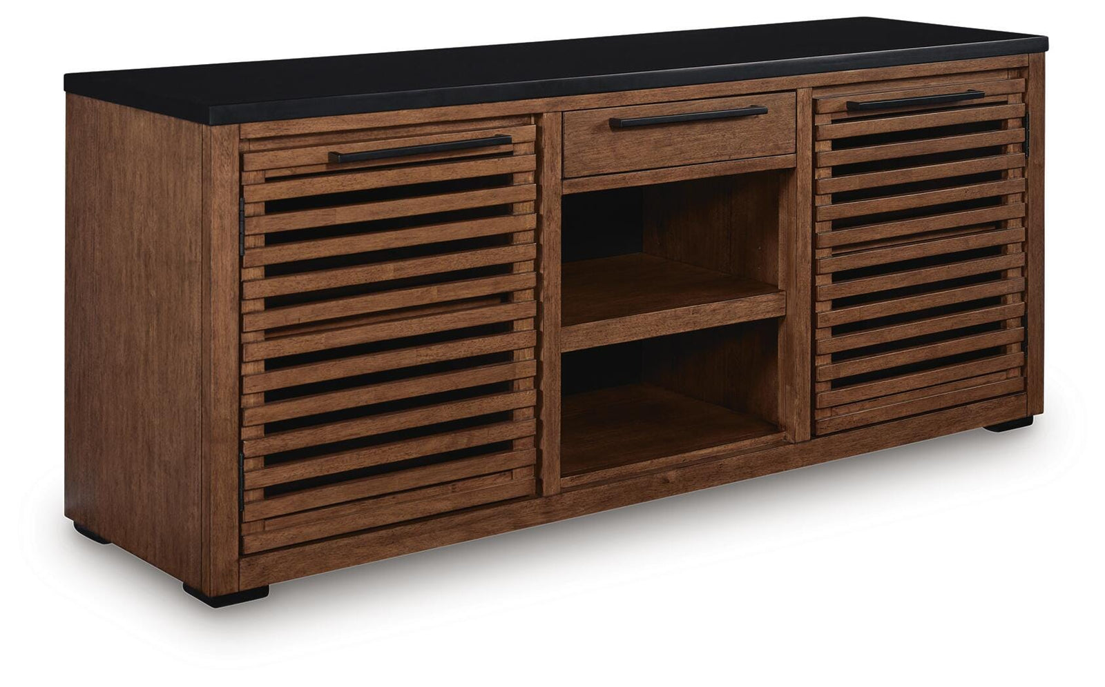 Kallari Credenza - Dark Brown (1)