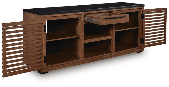 Kallari Credenza - Dark Brown (3)