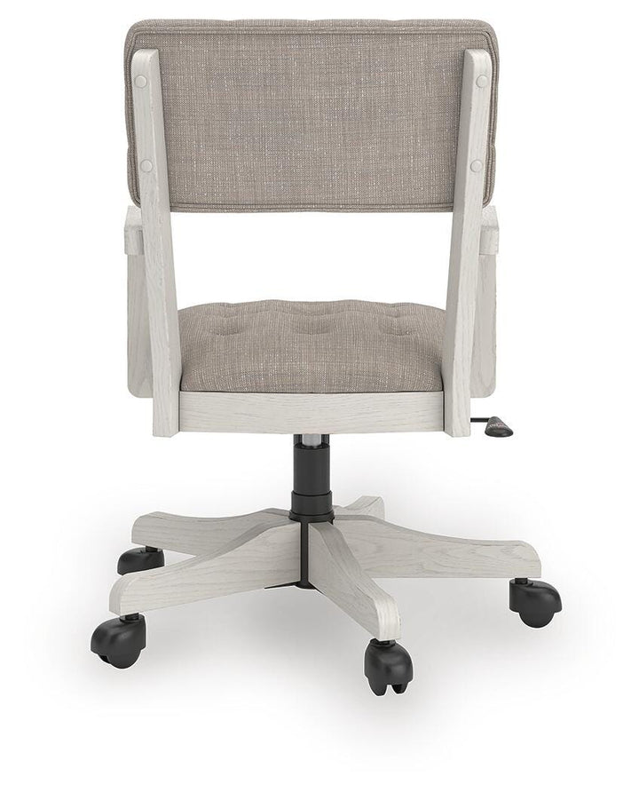 Robbinsdale Home Office Desk Chair - White (5)