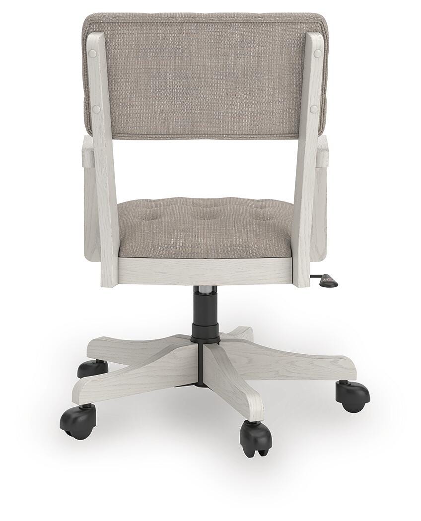 Robbinsdale Home Office Desk Chair - White (5)