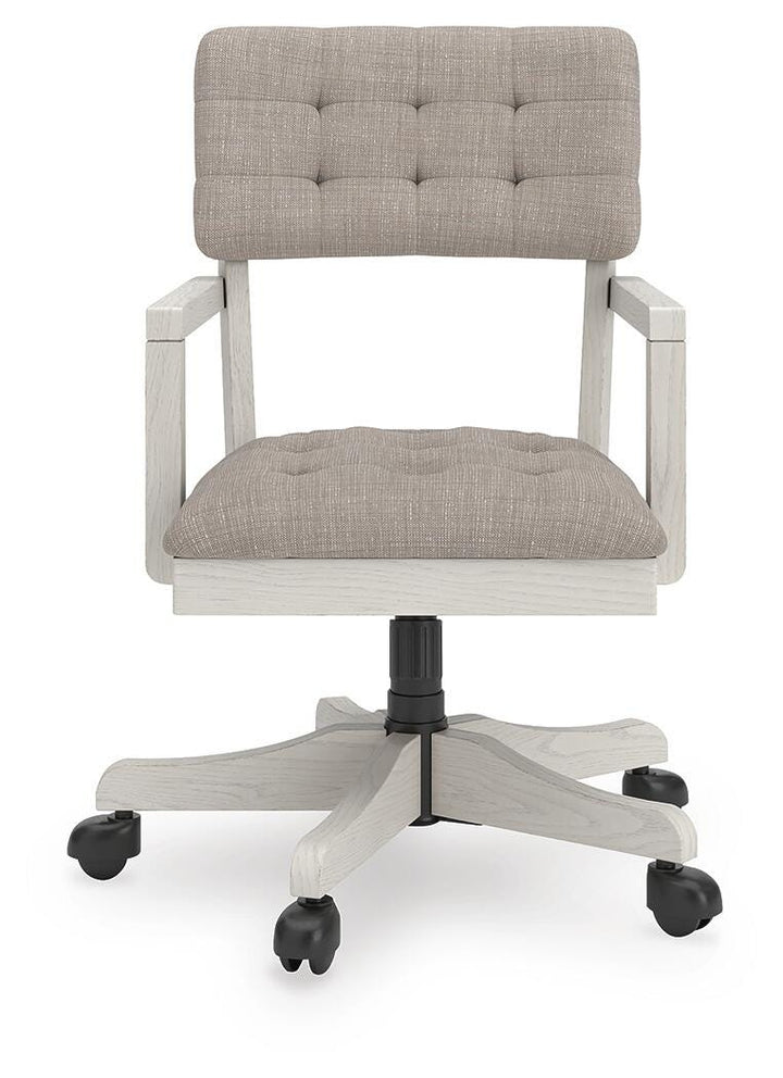 Robbinsdale Home Office Desk Chair - White (4)
