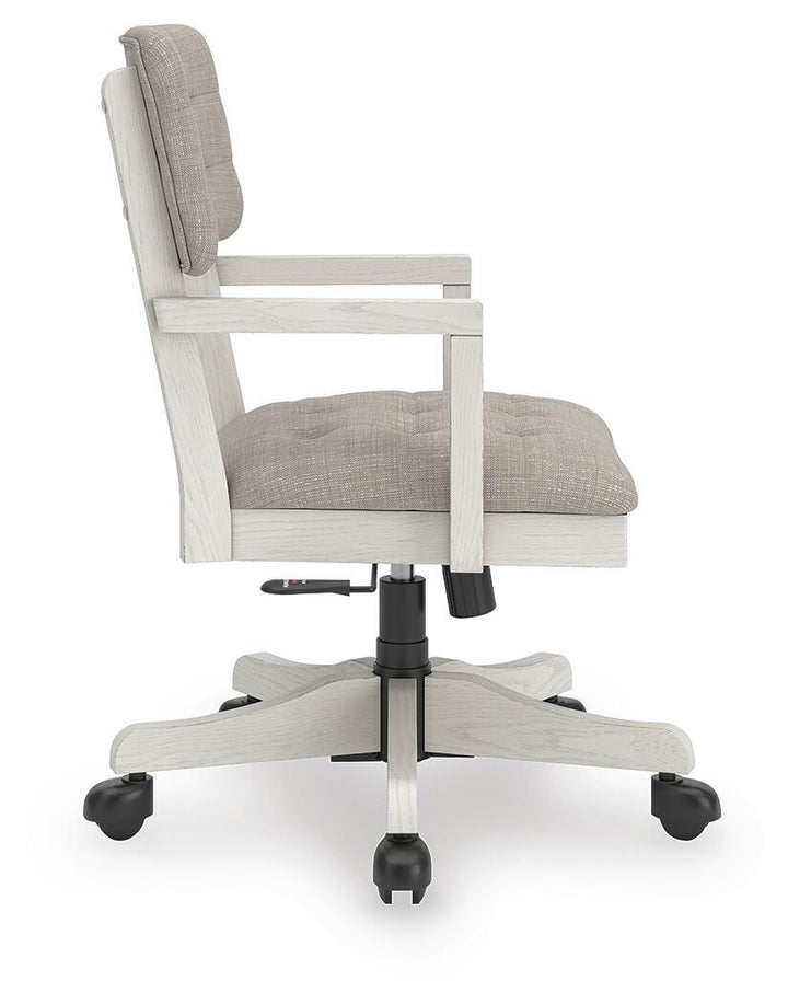 Robbinsdale Home Office Desk Chair - White (7)