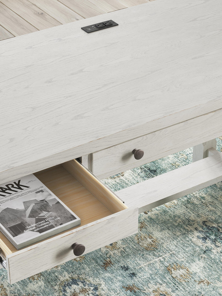 Robbinsdale Home Office Desk - White (10)