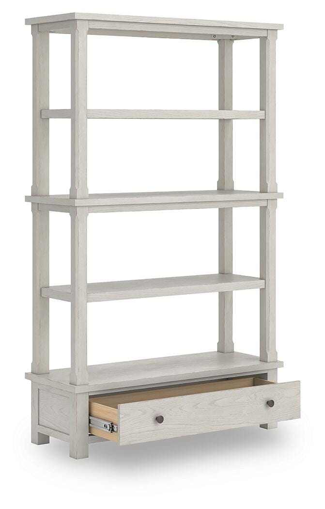 Robbinsdale 75" Bookcase - White (4)