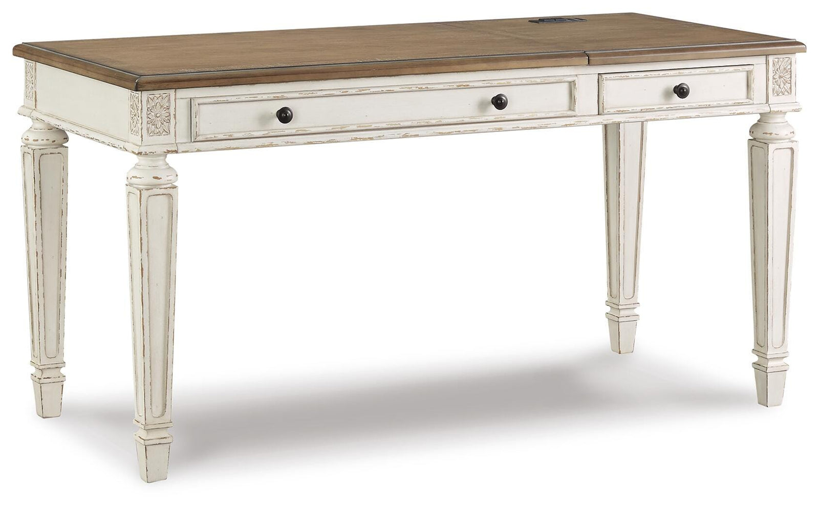 Realyn Home Office Lift Top Desk - Light Brown (1)