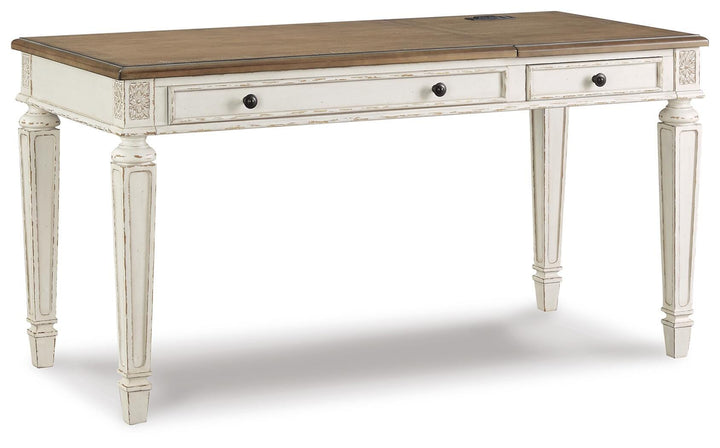 Realyn Home Office Lift Top Desk - Light Brown (1)