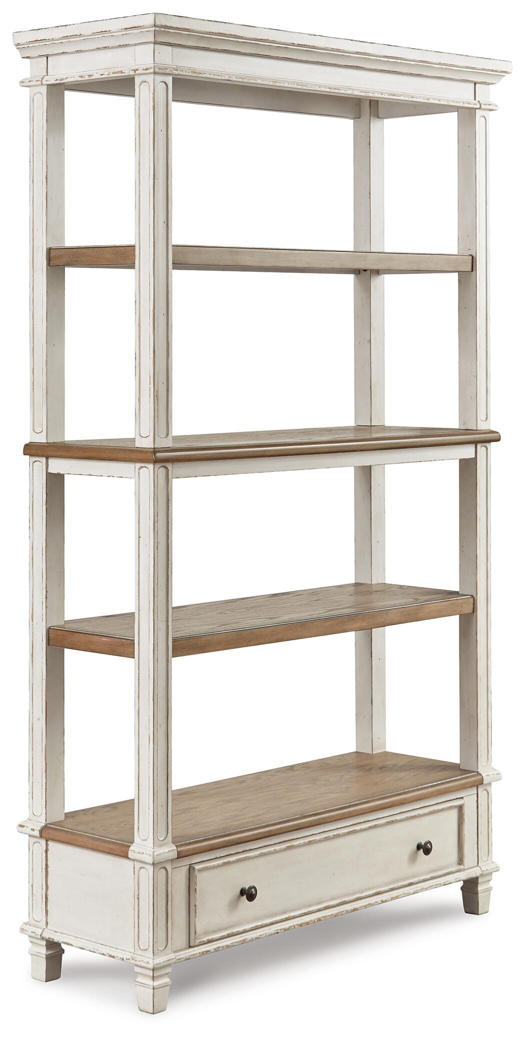 Realyn 75" Bookcase - White (1)