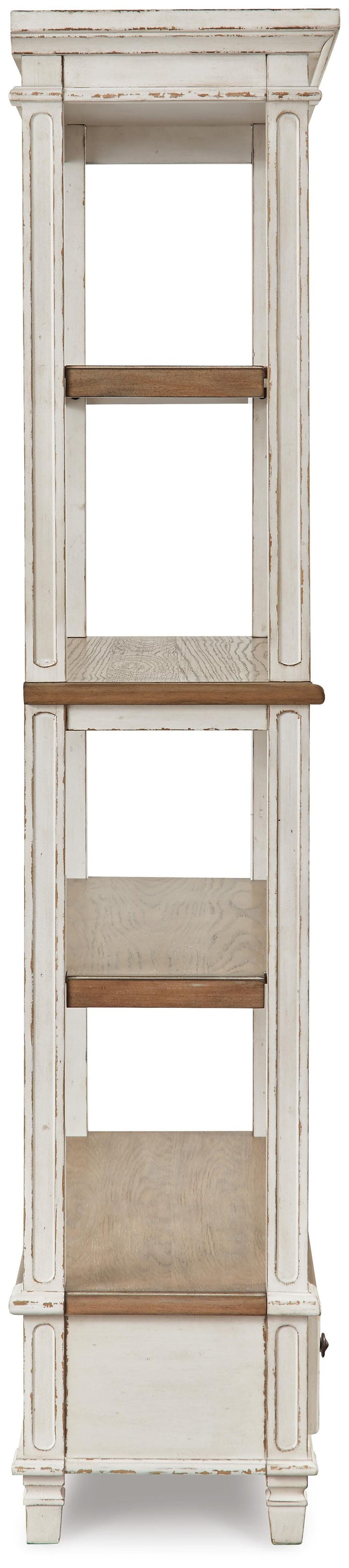 Realyn 75" Bookcase - White (5)