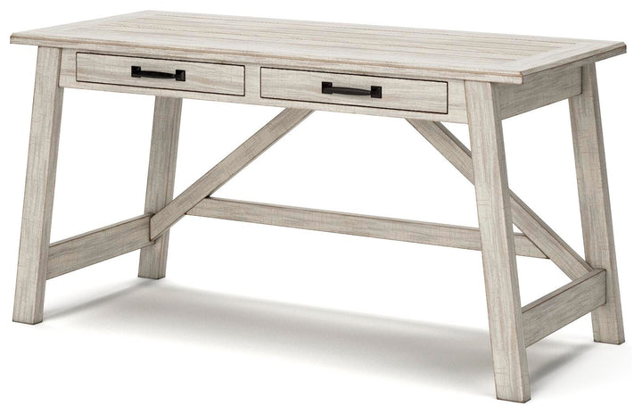 Carynhurst 60" Home Office Desk - Beige (5)