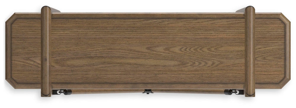 Roanhowe 71" Bookcase - Dark Brown (8)